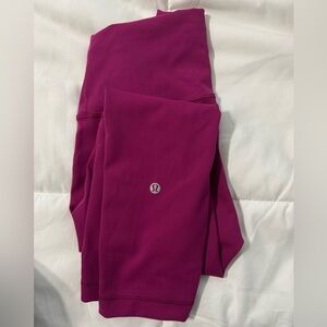 lululemon athletica Magenta Leggings